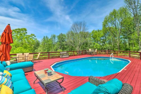 Private Dock and Pedal Boats at Poconos Lake House